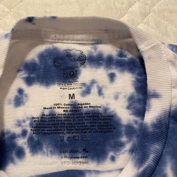 The Simpsons tie-dye T shirt medium - Picture 3 of 3